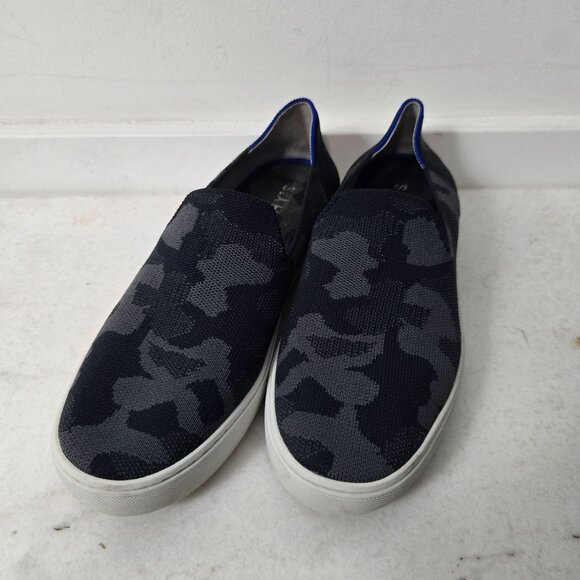 Rothys The Original Sneaker Size 9.5 Slip On Classic Knit Comfort Everyday - Picture 4 of 11